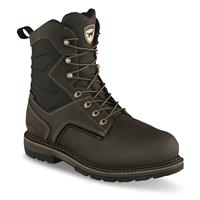Irish Setter Men's Ramsey 2.0 Insulated Waterproof Aluminum Toe 8-inch Work Boots, 600 gram