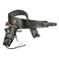 Guide Gear Widowmaker Single Action Leather Holster Belt