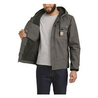 Sherpa fleece lining in body and hood
