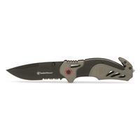 Smith & Wesson Spring Assisted Folding Knife with Seat Belt Cutter