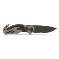 Partially-serrated blade