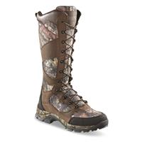 Guide Gear Men's Country Pursuit 16-inch Waterproof Side-zip Snake Boots, Mossy Oak Break-Up COUNTRY