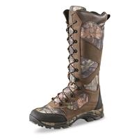 Guide Gear Men's Country Pursuit 16" Waterproof Side-zip Snake Boots, Mossy Oak Break-Up COUNTRY, Mossy Oak Break-Up® COUNTRY™