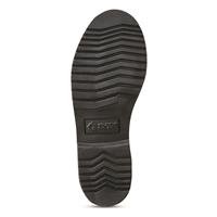 Slip-resistant low-tread rubber outsole