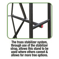 Primal Tree Stands Single Vantage Xtra Wide Deluxe 17' Ladder Tree Stand