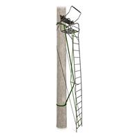 Primal Tree Stands Mac Daddy Xtra Wide Deluxe 22' Ladder Tree Stand, Jaw And Truss Stabilizer System