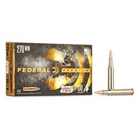 Federal Premium Barnes TSX, .270 Win., Triple-Shock X HP, 130 Grain, 20 Rounds