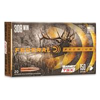 Federal Premium Barnes TSX, .308 Win., Triple-Shock X HP, 150 Grain, 20 Rounds