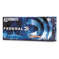 Federal Power-Shok, .450 Bushmaster, JHP, 300 Grain, 20 Rounds