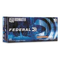 Federal Power-Shok, .450 Bushmaster, JHP, 300 Grain, 20 Rounds