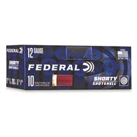 Federal Shorty Shotshells, 12 Gauge, 1 3/4", No. 4 Buckshot, 15 Pellets, 10 Rounds
