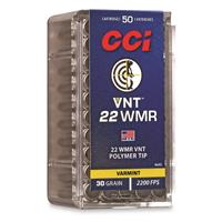 CCI Varmint, .22 Magnum, Speer VNT, 30 Grain, 50 Rounds