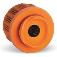 Purifier cartridge removes viruses, bacteria, and protozoan cysts