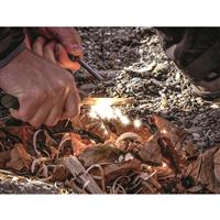 Morakniv® fire starter is good for approx. 7,000 strikes, produces a 3,000º spark