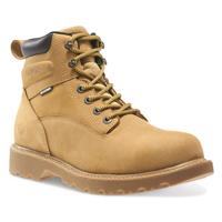 Wolverine Men's Floorhand Waterproof Work Boots, Wheat