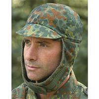 Wear ear flaps up or down