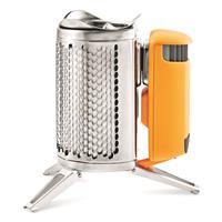 4 fan speeds circulate air for improved combustion