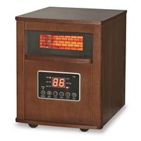 Comfort Glow 4-element Infrared Electric Space Heater, 5,210 Btu 