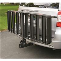 Easily folds up and out of the way when not in use