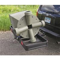 Holds up to 500 lbs. Great for hauling deer feeders and other large equipment