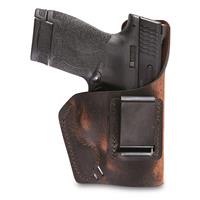 Hunter Crossdraw Leather Holster - Fits medium to large frame double-action  revolvers - 82304, Universal/Multi-Fit Holsters at Sportsman's Guide