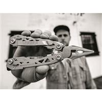 Spring-loaded needle-nose pliers