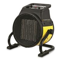 Dura Heat Electric Forced Air Heater with Pivoting Base 5,120 BTU ...