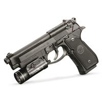Shown mounted on pistol