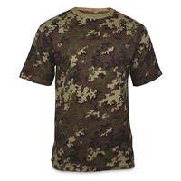 Mil-Tec Italian Vegetato T-Shirt - 713090, Military & Tactical Shirts ...