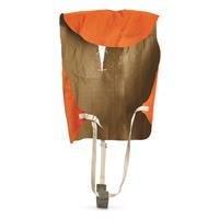 Orange canvas, with tan inside