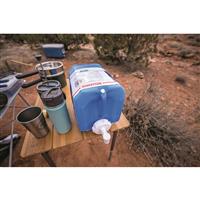 Hideaway spigot for easy dispensing