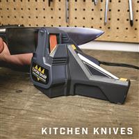 Sharpen specialized kitchen knives