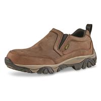 Premium full-grain leather uppers