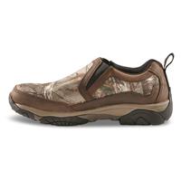Guide Gear Men's Arrowhead II Camo Nylon/Leather Waterproof Slip-on Shoes, Realtree Extra