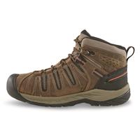 KEEN Utility Men's Flint II Work Boots, Cascade Brown/burnt Ochre