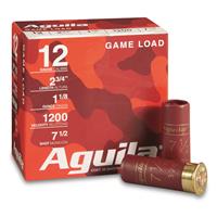 Aguila Standard Velocity Birdshot, 12 Gauge, 2 3/4", 1 1/8 oz. Shotshells, 25 Rounds