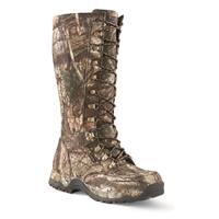 Guide Gear Men’s All-Camo Nylon Waterproof Side-zip Snake Boots