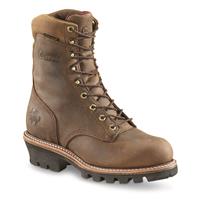 Chippewa Men's Limited Insulated Waterproof 9-inch Steel Toe Logger Boots