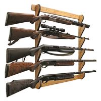 Holds up to 5 firearms
