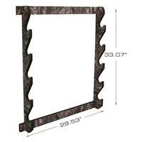 Measures 29.5inw. x 3.7ind. x 33inh.