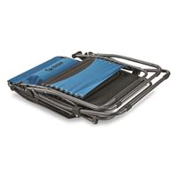 Folds flat for easy transport and storage