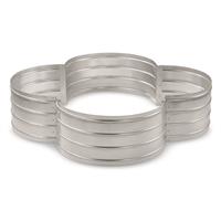 CASTLECREEK Clover-shaped Galvanized Steel Planter Box