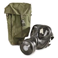 Italian Military Surplus M90 Gas Mask with Bag and Filter