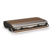 Compact, folding design with oak slats for added rigidity