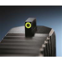 Green outlined tritium front sight