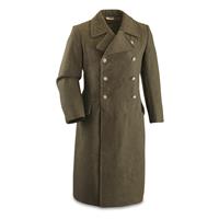 East German Military Surplus Wool Greatcoat, Like New - 715856 ...