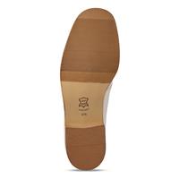 Combination leather/synthetic outsole