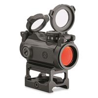 See-through front and rear flip-up lens covers