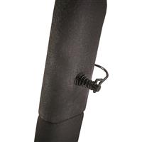 Silent Ascent ladder pins ensure a quiet climb