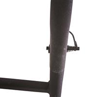 Silent Ascent ladder pins ensure a quiet climb
